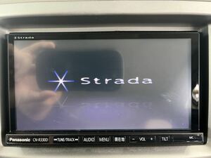 送料無料！パナソニック ストラーダ CN-R330D 地図データ2014年 Bluetooth フルセグ DVD HDMI 動作確認済み