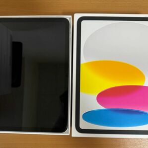 【美品】iPad 第10世代 Wi-Fi + Cellular SIMフリー 64GB シルバー MQ6J3J/A 動作確認済