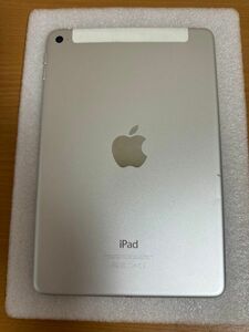 iPad Mini 4 Wi-Fi + Cellular SIMフリー 64GB シルバー MK732J/A 動作確認済