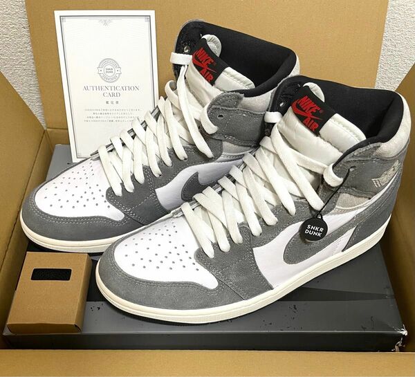 Nike Air Jordan 1 Retro High OG "Black and Smoke Grey" 27cm 送料無料 