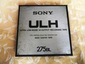 オープンリール テープ SONY ULH 275BL　未使用