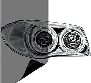 サムコス ヘッドライトフィルム アイラインフィルム 車 シールタイプ 30x120cm ヘッドライト テールに保護フィルム 紫外線