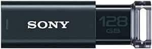 ソニー USBメモリ USB3.1 128GB ブラック キャップレス USM128GUB [国内正規品