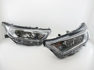 新車外し 美品 RAV4 ラブ4 MXAA52 MXAA54 純正 左右 LED ヘッドライト 右 左 【 STANLEY 42-87 】 刻印 A (M000B15)