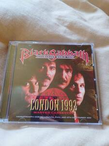 【送料無料】美品 Black Sabbath ブラックサバス London 1992 Master Cassettes