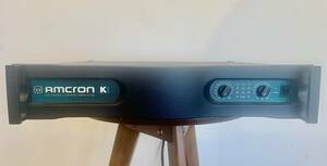 amcron K1 パワーアンプ　名機　100V仕様 ヒビノ正規品