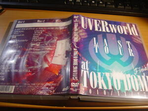 中古ＤＶＤ：UVERworld LAST TOUR Final at TOKYO DOME 2010/11/27 パッケージ汚れあり