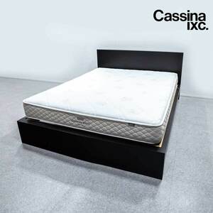 【中古品】Cassina ixc. カッシーナイクスシー ZEN ゼン Catherine Memmi カトリーヌ メミ 日本ベッド クイーンサイズ ベッド 定価60万