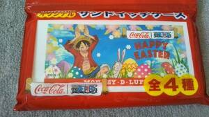 ONE PIECE　ルフィー　サンドイッチケース　弁当箱　折りたたみ　ワンピース