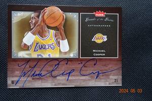 Michael Cooper 2005-06 Fleer Great of the Game Autographs