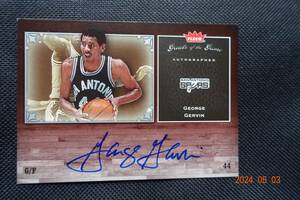 George Gervin Richardson 2005-06 Fleer Greats of the Game Autographs