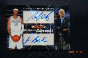 Carmelo Anthony/Jim Bpeheim 2006-07 Topps Full Court 　Co-Signer Autographs