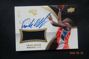 Emeka Okafor 2007-08 Exquisite Collection Autographs Patches #28/35