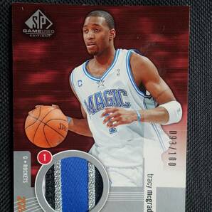 Tracy McGrady 2004-05 SP Game Used Authentic Patches #093/100の画像1