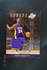 Kobe Bryant 2009-10 Panini Season Update 　 Lakers Legacy