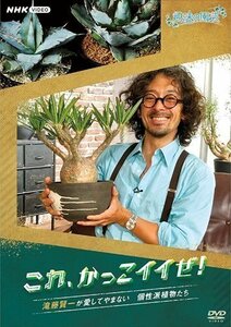 新品 趣味の園芸 これ、かっこイイぜ! 滝藤賢一が愛してやまない 個性派植物たち DVD 【DVD】 NSDS-25577-NHK