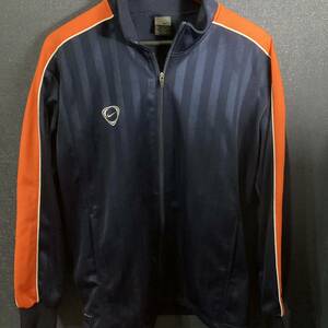 [ old clothes ]NIKE Nike jersey jersey navy orange L men's tops 