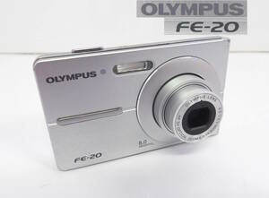 【よろづ屋】オリンパス OLYMPUS CAMEDIA FE-20 シルバー コンパクト デジタルカメラ キャメディア デジカメ(M0518)