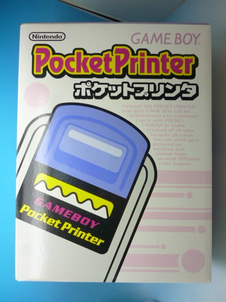 ①当時物　絶版　未使用品　 GB ゲームボーイ ポケットプリンター Pocket Printer 任天堂 Nintendo