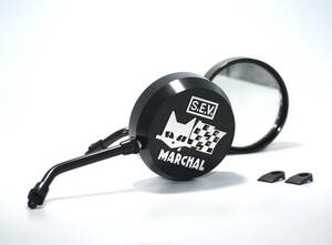  Marshall at that time old car Z2 type mirror left right Set MARCHAL inspection /Z1 Z2 MK2 Z1R Z900 KZ1000 Z400FX GS400 GT380 KH400 SS250 Mach Kijima 