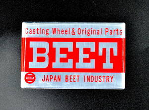 BEET ステッカー 耐熱 新品 検/GS400 GT380 ザリ ゴキ Z400FX Z1 Z2 MK2 Z1R FX ゼファー XJ XJR J CBX400F CBR400F モリワキ