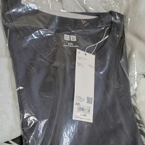 ユニクロU クルーネックTシャツ（半袖）07 Gray グレー XXL 新品未使用品 