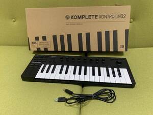 【12484】美品☆NATIVE INSTRUMENTS ネイティブインストゥルメンツ/ M-シリーズキーボード KOMPLETE KONTROL M32 ☆彡