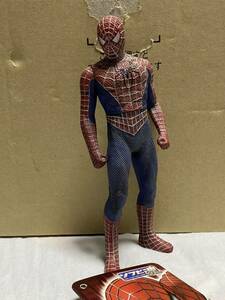 ソフビ魂 スパイダーマン　バンダイ　ソフビフィギュア (タグ切り離し済)