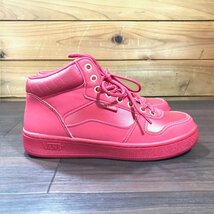 【新品】VANS/バンズ MAGNA マグナ ハイカットスニーカー V2204 25.5cm 赤 メンズ スニーカー_画像7