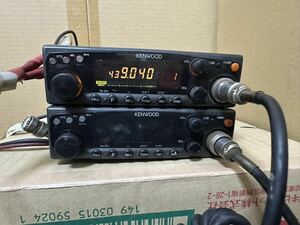 KENWOOD TM-441S 2 pcs. set FM amateur radio machine transceiver 430MHz junk treatment 