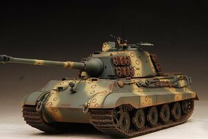 維1/35ドイツKINGTIGERキングタイガー H 戦車模型完成品B341