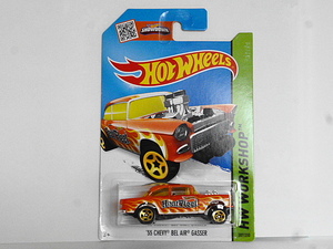 ★HOT WHEELS★ホットウィール★ '55 CHEVE BEL AIR GASSER (オレンジカラー) 