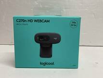 Y534-832 Logicool ロジクール C270n HD WEBCAM HDウェブカム ウェブカメラ_画像1