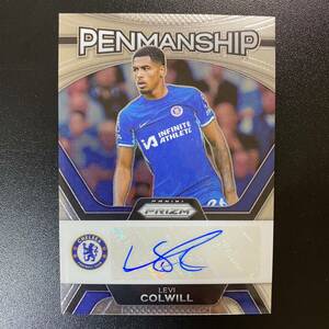 2023-24 Panini Prizm EPL Levi Colwill Penmanship Auto Chelsea 直筆サインカード リーヴァイ・コルウィル