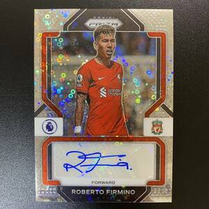 2022-23 Panini Prizm EPL Roberto Firmino Breakaway Autograph Liverpool 直筆サインカード ロベルト・フィルミーノ