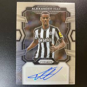 2023-24 Panini Prizm EPL Alexander Isak Auto Newcastle United 直筆サインカード アレクサンデル・イサク