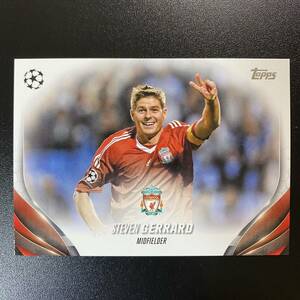 Steven Gerrard 2023-24 Topps UEFA Club Competitions Image Variation SP Liverpool スティーヴン・ジェラード