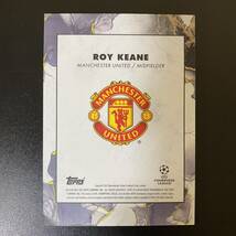 2022-23 Topps UEFA Inception Legacy Roy Keane /49 Manchester United ロイ・キーン _画像2
