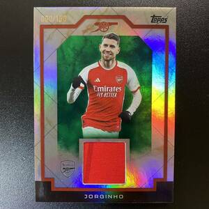 2023-24 Topps Arsenal Team Set JORGINHO Match Worn Relic /150 ジョルジーニョ