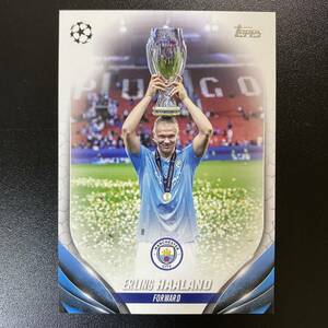 Erling Haaland 2023-24 Topps UEFA Club Competitions Image Variation SP Manchester City アーリング・ハーランド
