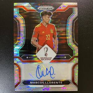 2022 Panini Prizm World Cup Breakaway Marcos Llorente Auto 直筆サインカード マルコス・ジョレンテ