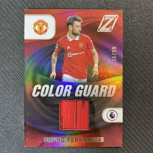 2022-23 Panini Chronicles Zenith EPL Bruno Fernandes /99 Patch Color Guard Manchester Unitedブルーノ・フェルナンデス