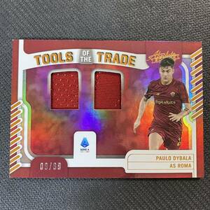 2022-23 Panini Chronicles Absolute Tools of the Trade Serie A /99 Paulo Dybala Patch AS Roma パウロ・ディバラ