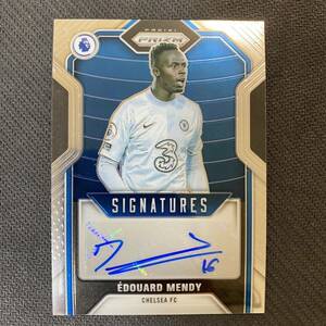 2021-22 Panini Prizm EPL Signatures Edouard Mendy Auto Chelsea 直筆サインカード エドゥアール・メンディ