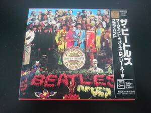 中古CD★ザ・ビートルズ - サージェント・ペパーズ・ロンリー・ハーツ・クラブ・バンド 国内盤 黒帯付 30th CP32-5328 The Beatles