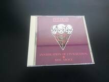 中古CD★EVILDEAD - Annihilation of Civilization + Rise Above 国内盤 イーヴルデッド 1stアルバム／Agent Steel 西海岸スラッシュメタル_画像1