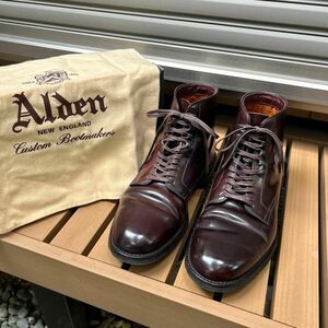 Alden オールデン コードバン ブーツ　7D