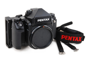 【美品】pentax/ペンタックス 67II AE 6×7ボディ＋Polaroid バック