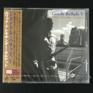 未開封 帯付新品★CD「エリック・アレキサンダー・カルテット / ジェントル・バラッズ Ⅴ」★Eric Alexander Quartet/ Gentle Ballads b