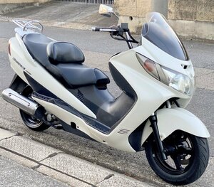 全国発送可能!!!　スカイウェイブ250タイプS(CJ43A)　フルノーマル　キャリア付き　バイク専用ETC付き　